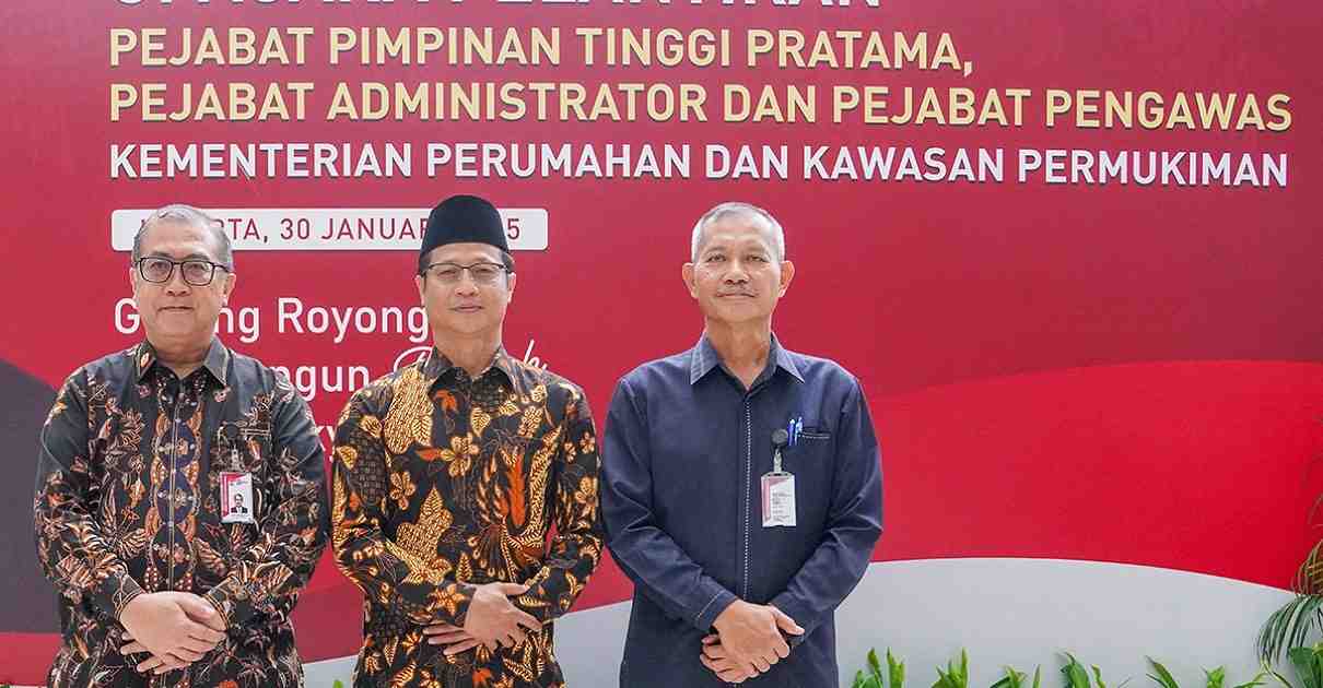 Kementerian PKP Perkuat Pengawasan Internal dengan Pelantikan Inspektur Bidang Investigasi