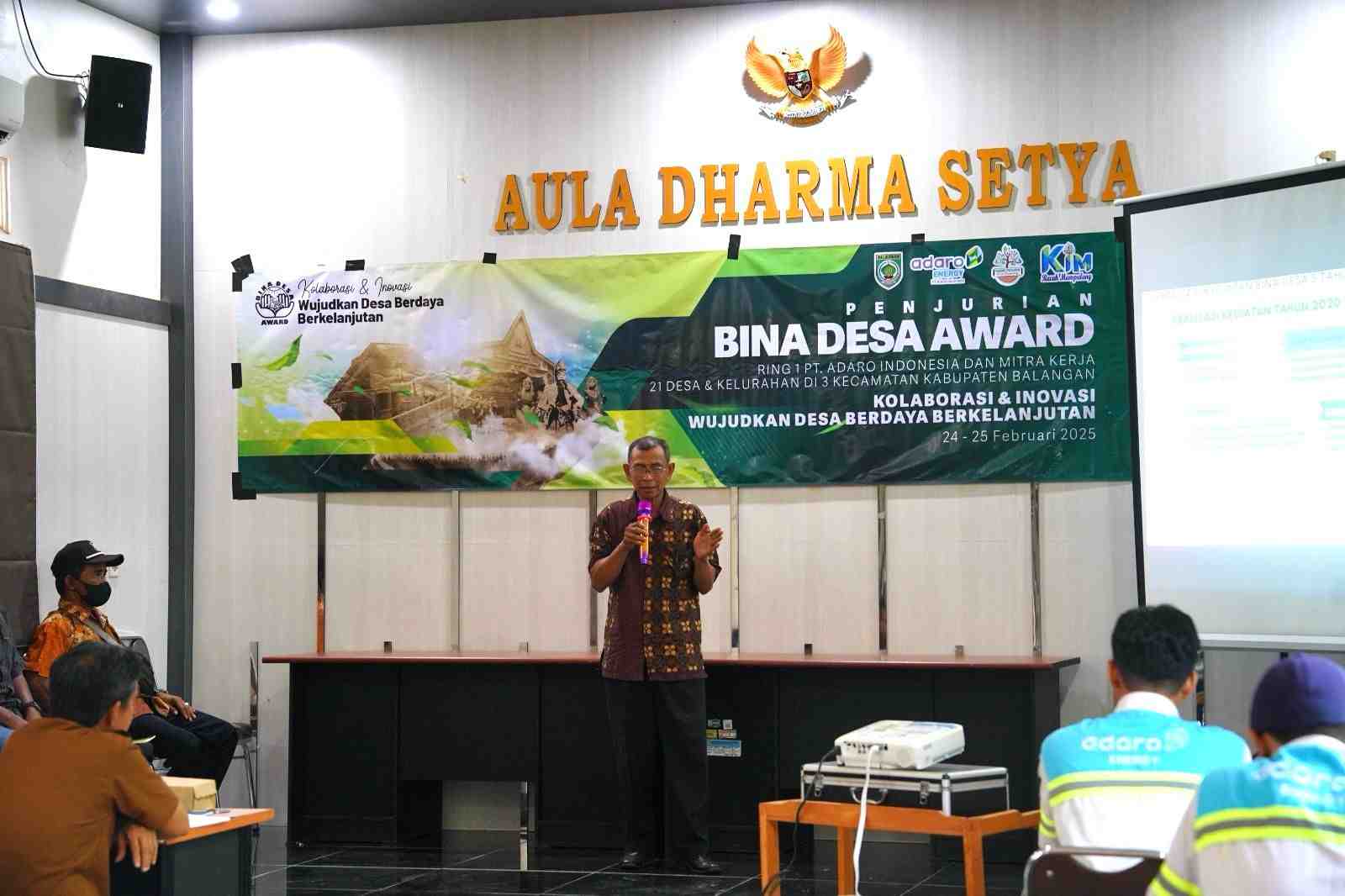 21 Desa di Balangan Ikuti Penjurian Bina Desa Award 2025