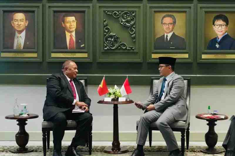 RI-Timor Leste Bahas Penguatan Kerja Sama Bilateral