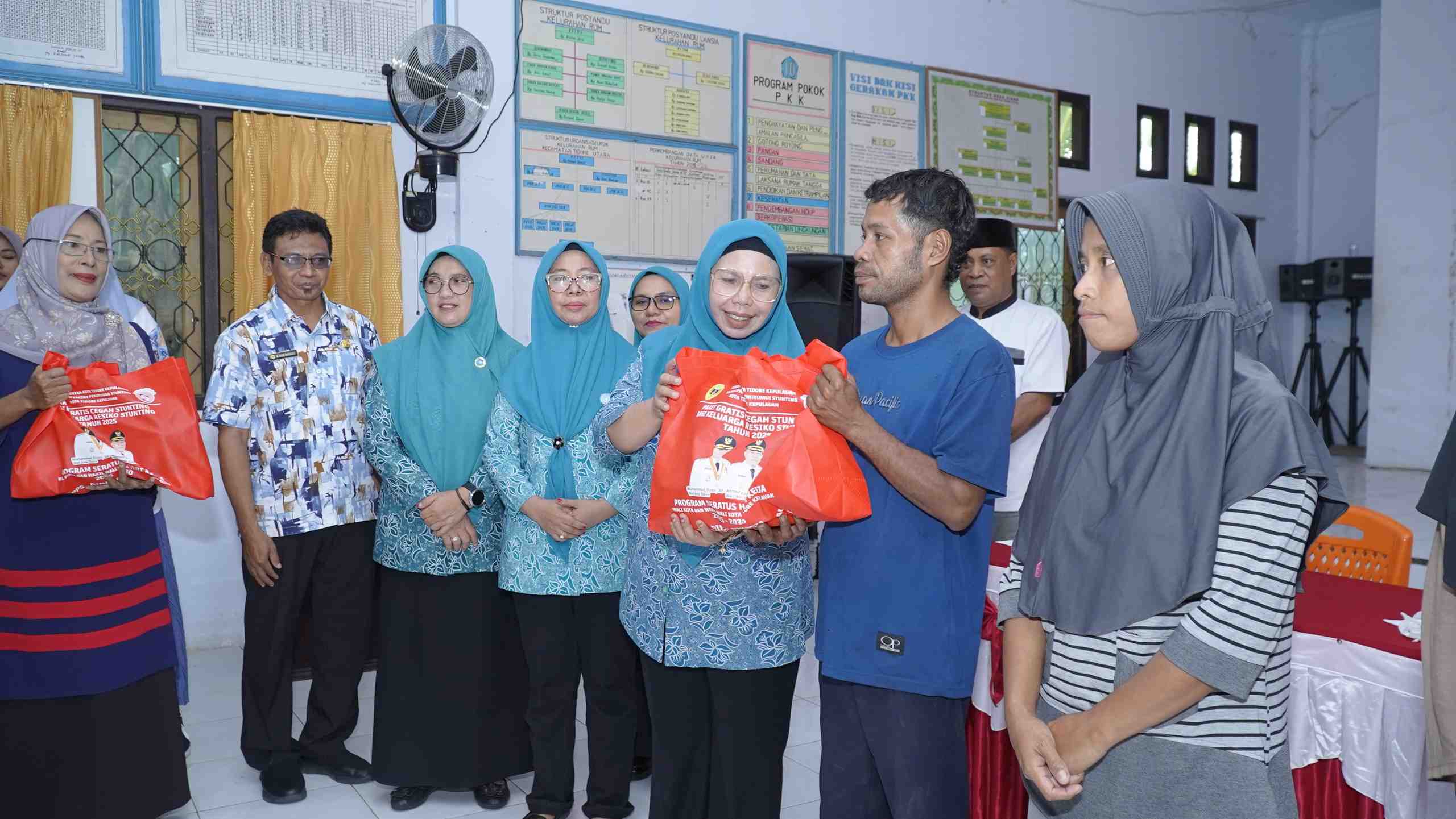 Program 100 Hari, Ketua PKK Tidore Ajak Kader Posyandu Cegah Stunting