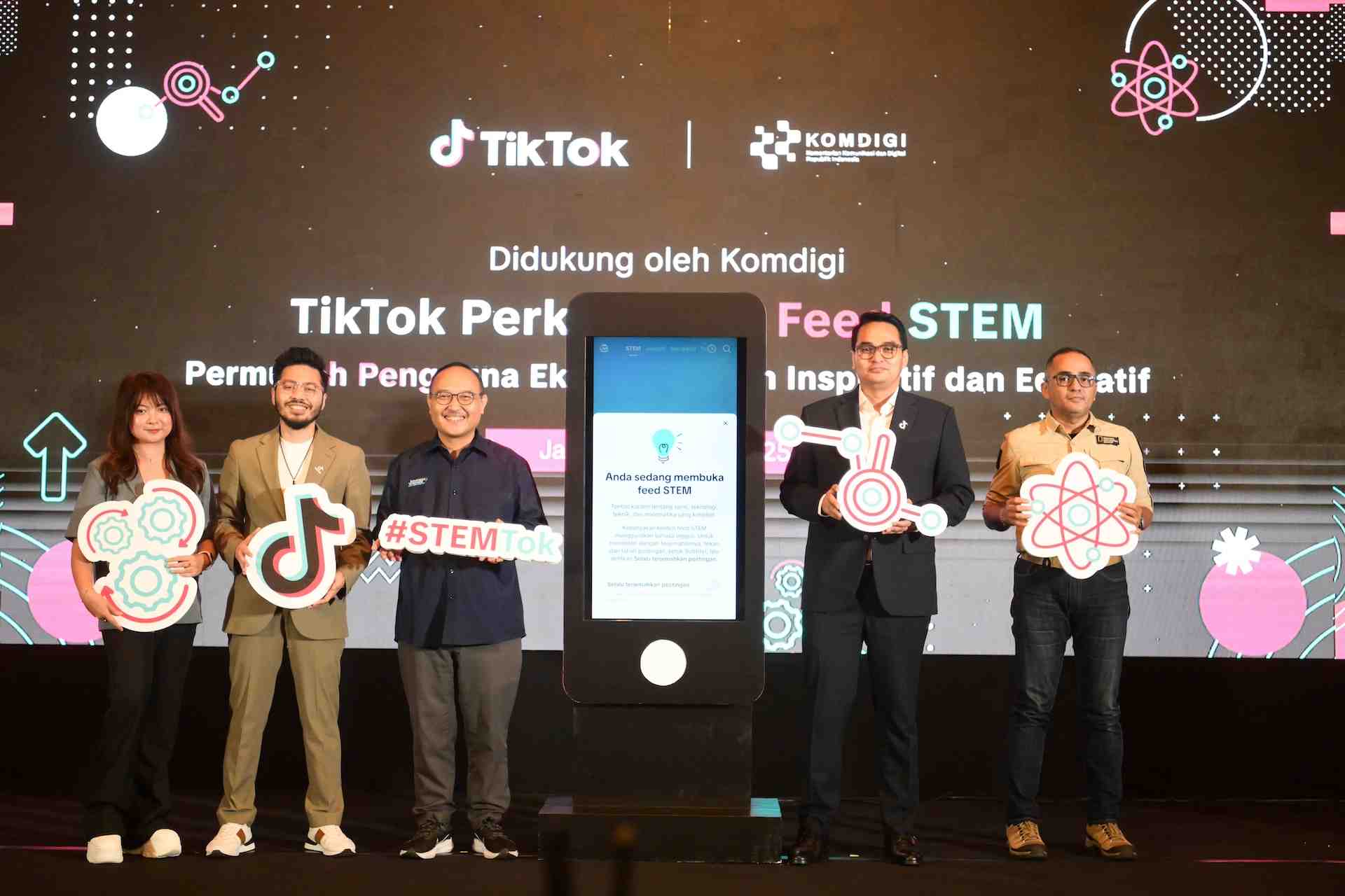 [SIARAN PERS] Komdigi Apresiasi Konten Edukatif STEM di Platform Digital