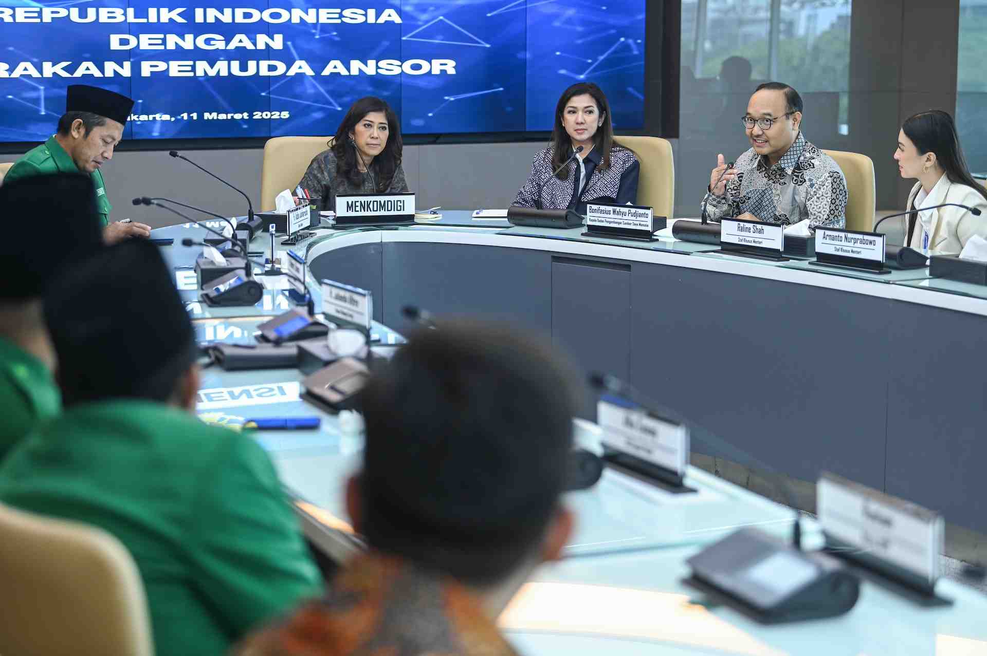 [SIARAN PERS] Kemkomdigi dan GP Ansor Kolaborasi Wujudkan Ekosistem Digital Aman dan Ketahan Pangan