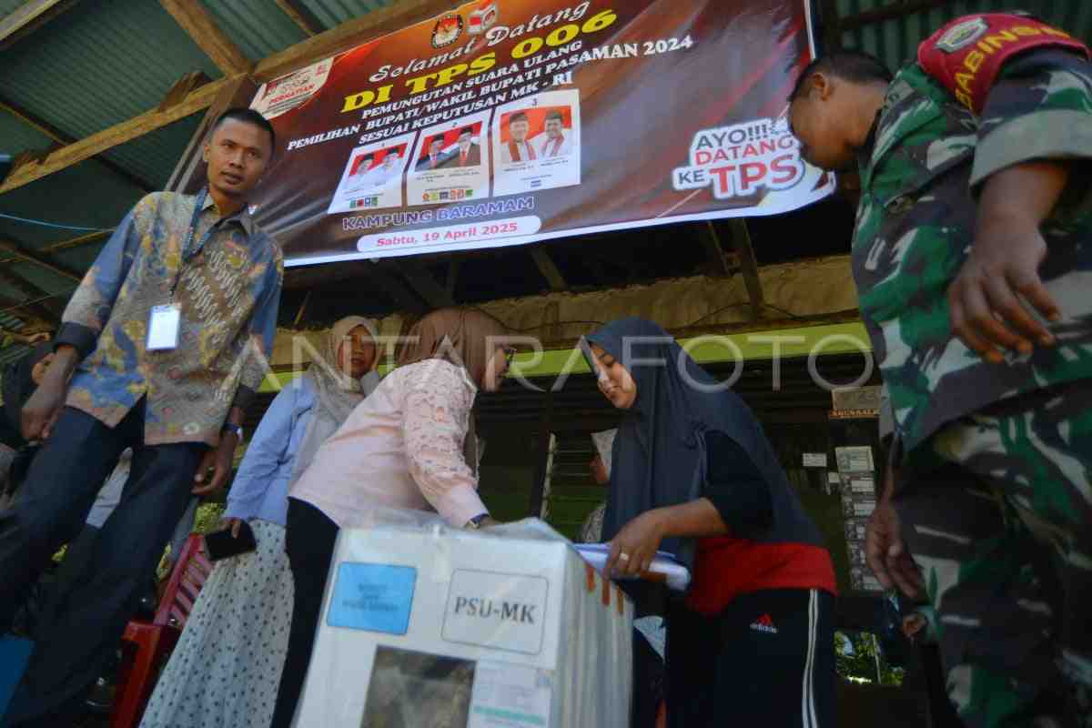 Antisipasi Pelanggaran, Bawaslu Intensifkan Pengawasan PSU Pilkada di Pasaman 