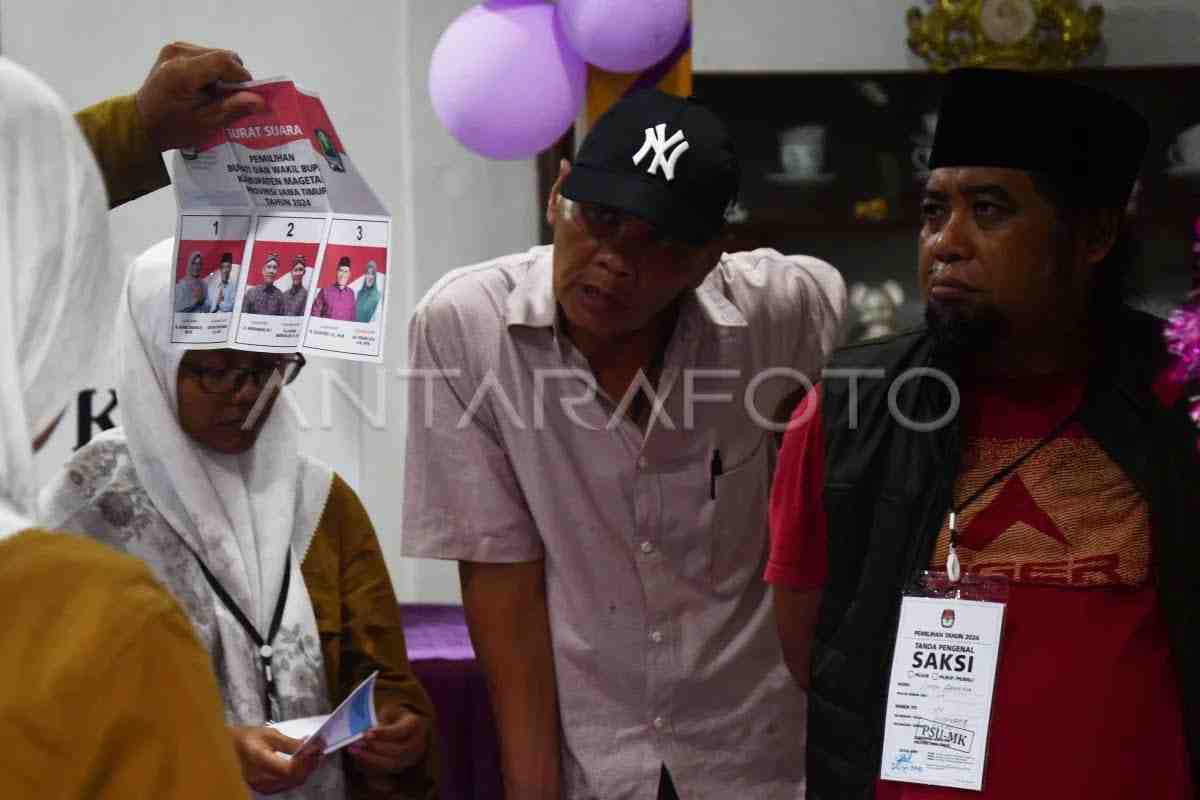 KPU Gelar PSU Pilkada di Enam Wilayah