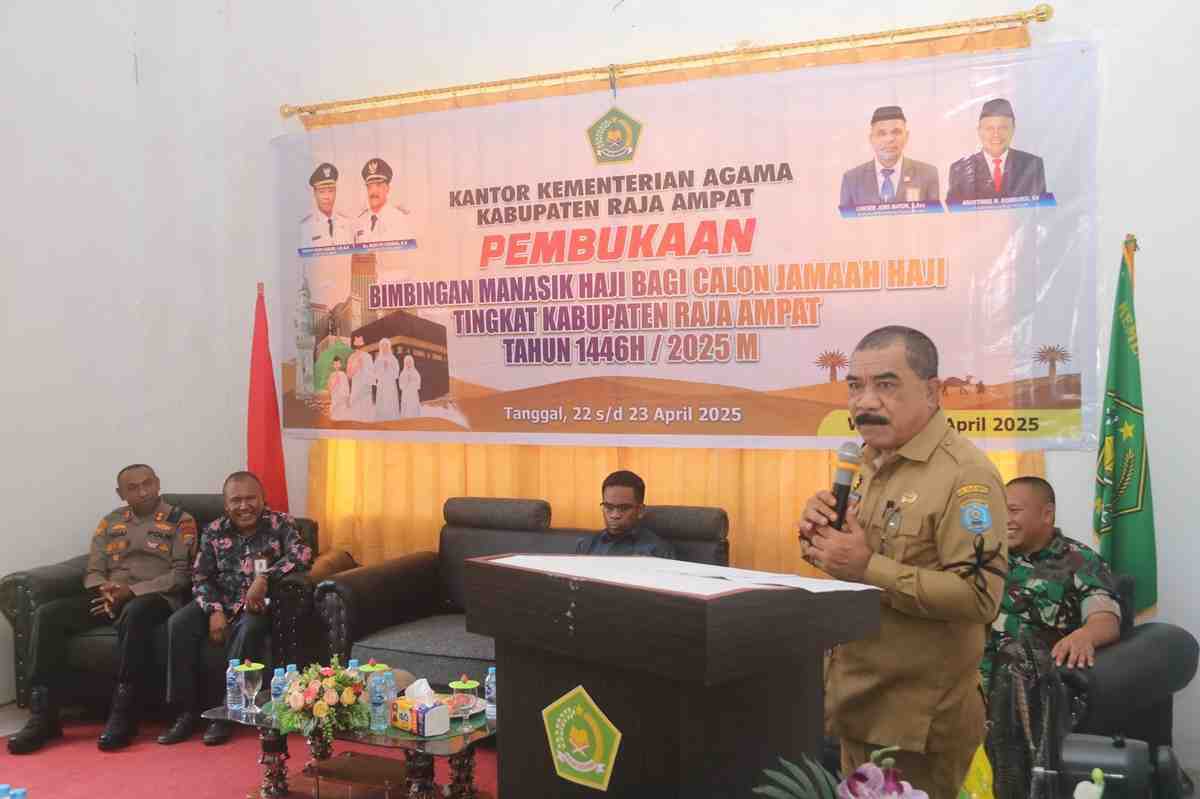 Kemenag Raja Ampat Tekankan Pentingnya Persiapan Matang untuk Raih Haji Mabrur