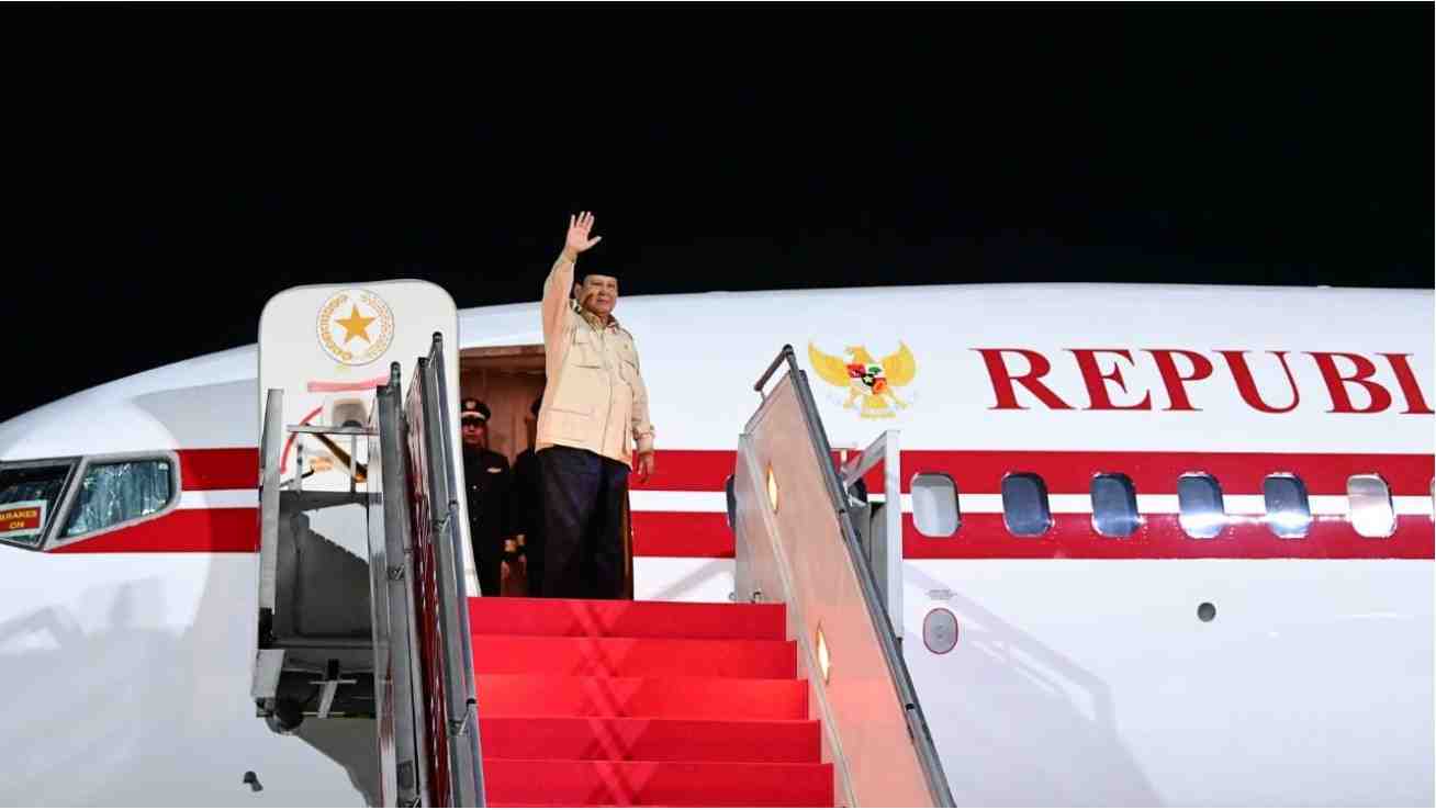 Presiden Prabowo Bertolak ke Abu Dhabi, Awali Rangkaian Kunjungan ke Lima Negara