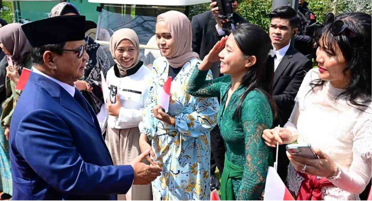 Warga Indonesia di Antalya Sambut Hangat Kedatangan Presiden Prabowo