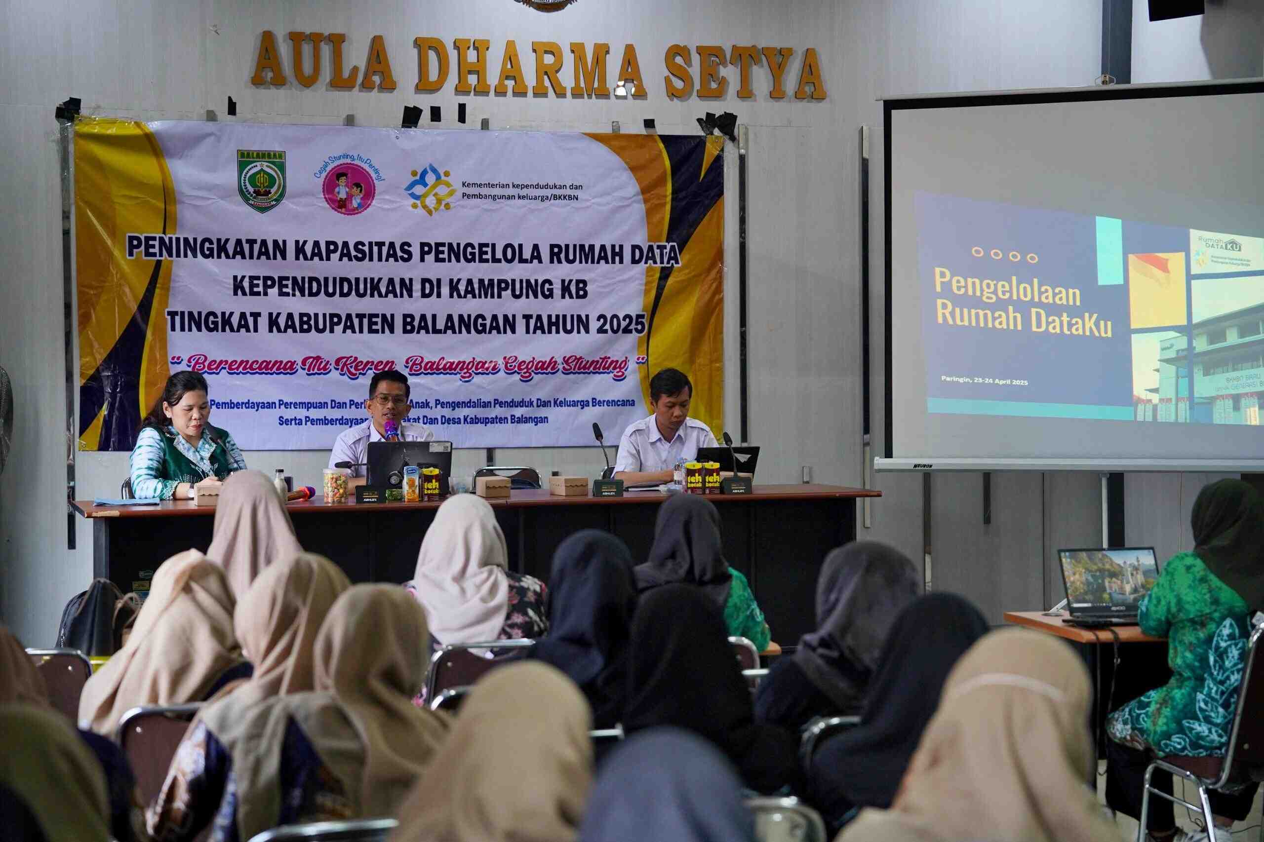 DP3A P2KB PMD Balangan Optimalkan Pengelolaan Rumah DataKu untuk Tekan Angka Stunting