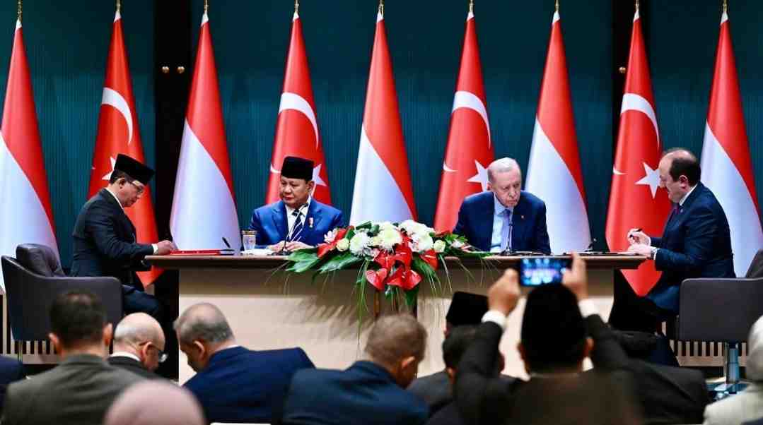 Presiden Prabowo dan Presiden Erdogan Saksikan Penandatanganan MoU Strategis di Ankara