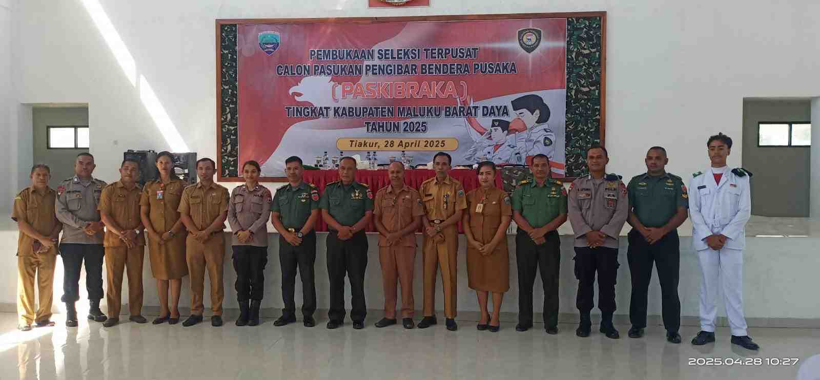 Pemkab MBD Dorong Peserta Seleksi Paskibraka Tunjukkan Kemampuan Terbaik