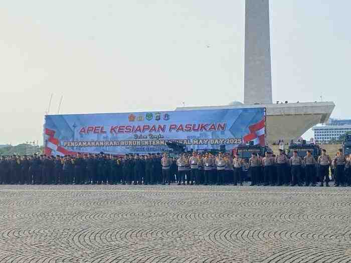 13 Ribu Personel Gabungan Diterjunkan Amankan May Day Fiesta