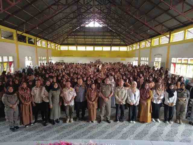 Satpol PP Gorontalo Edukasi Pelajar SMA/SMK tentang Kawasan Tanpa Rokok dan Ketertiban Umum