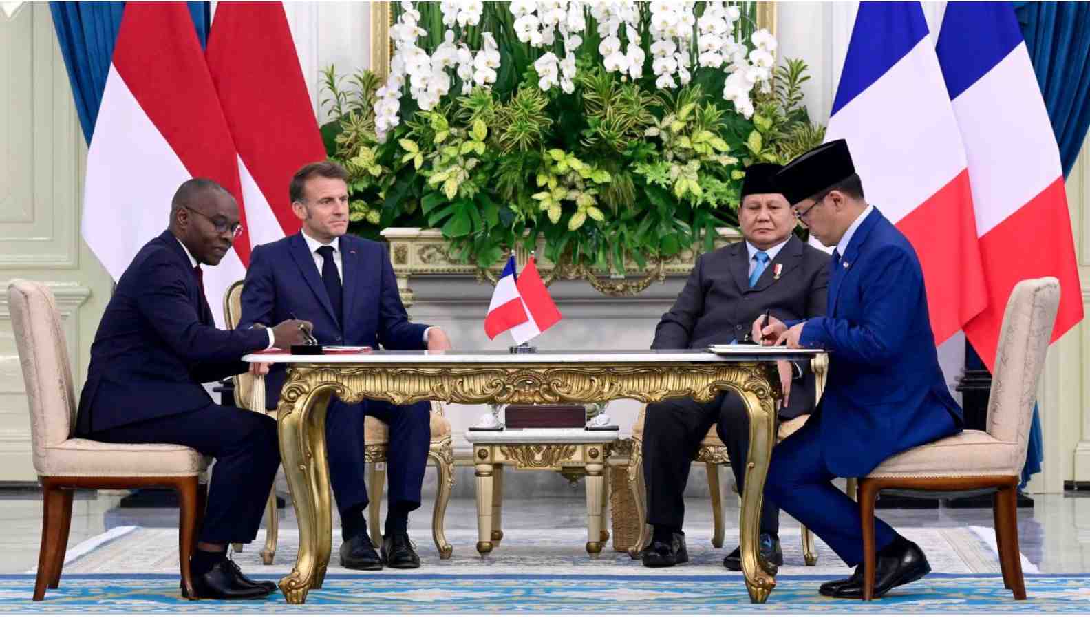 Sebanyak 21 Kesepakatan Indonesia-Prancis Diteken, Kemitraan Strategis Kian Erat