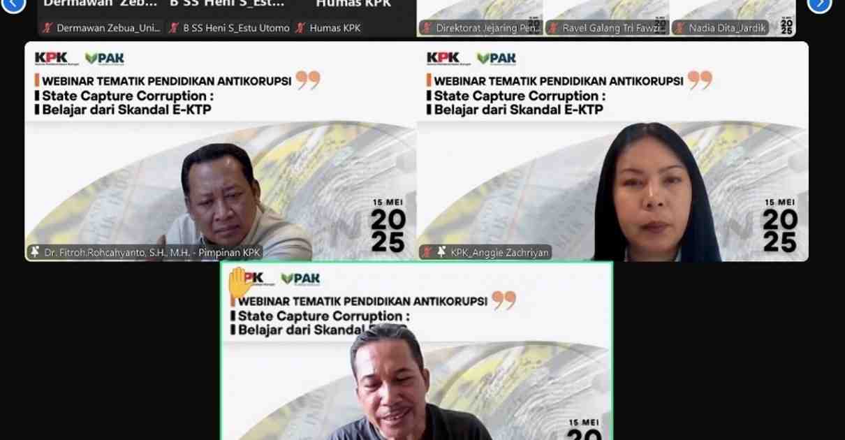 KPK dan Akademisi Ingatkan Bahaya Sistemik dari State Capture Corruption 