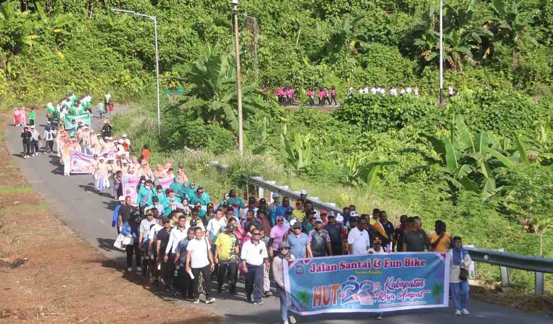 Pembukaan HUT ke-22 Raja Ampat, Bupati Minta Warga Hindari Penggunaan Kantong Plastik