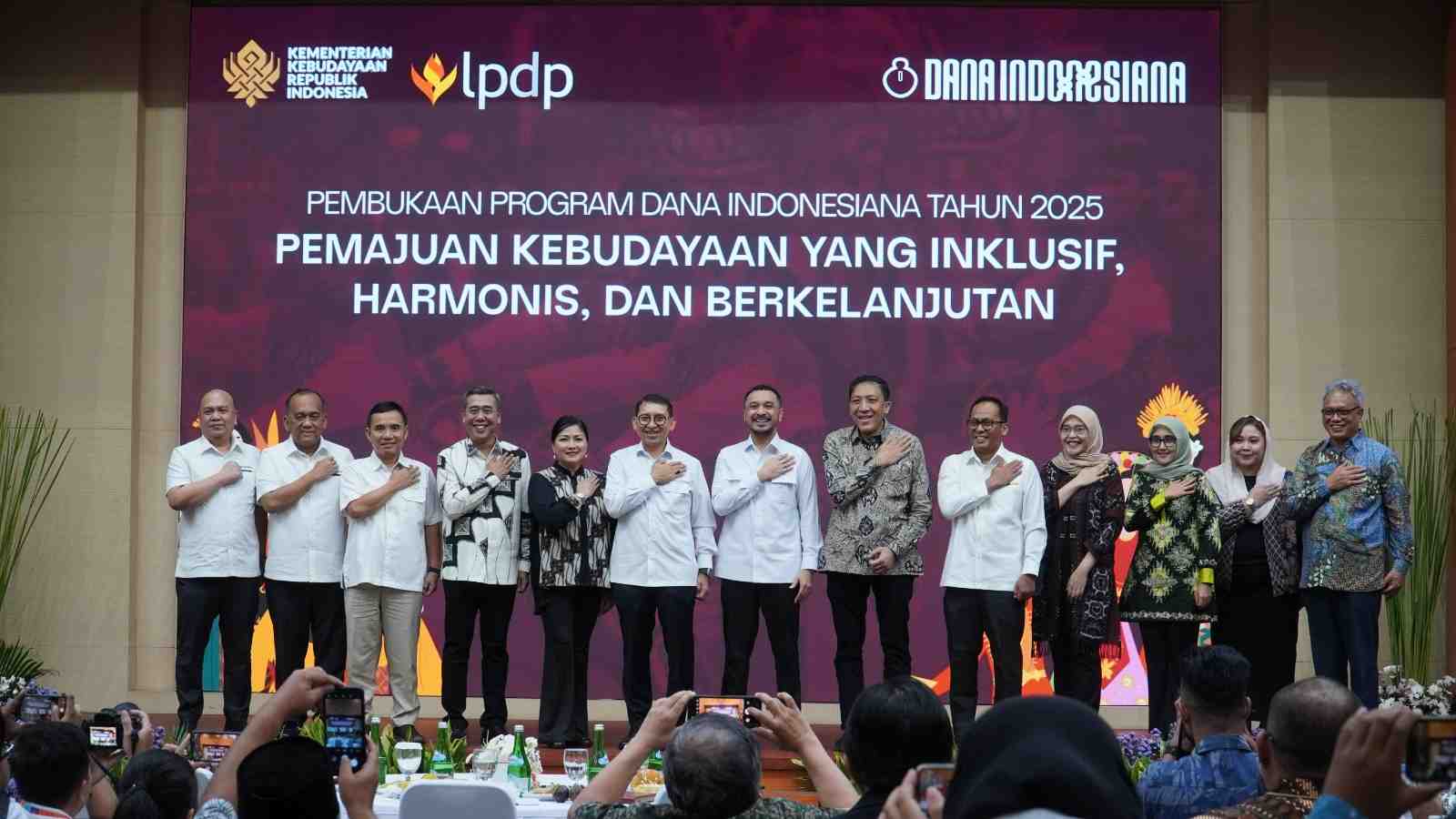 Dana Indonesiana 2025 Resmi Diluncurkan: Rp465 Miliar untuk Pemajuan Kebudayaan