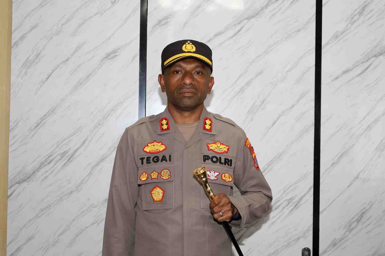 Polres Raja Ampat Dukung Waisai Jadi Kota Aman, Bersih, dan Indah