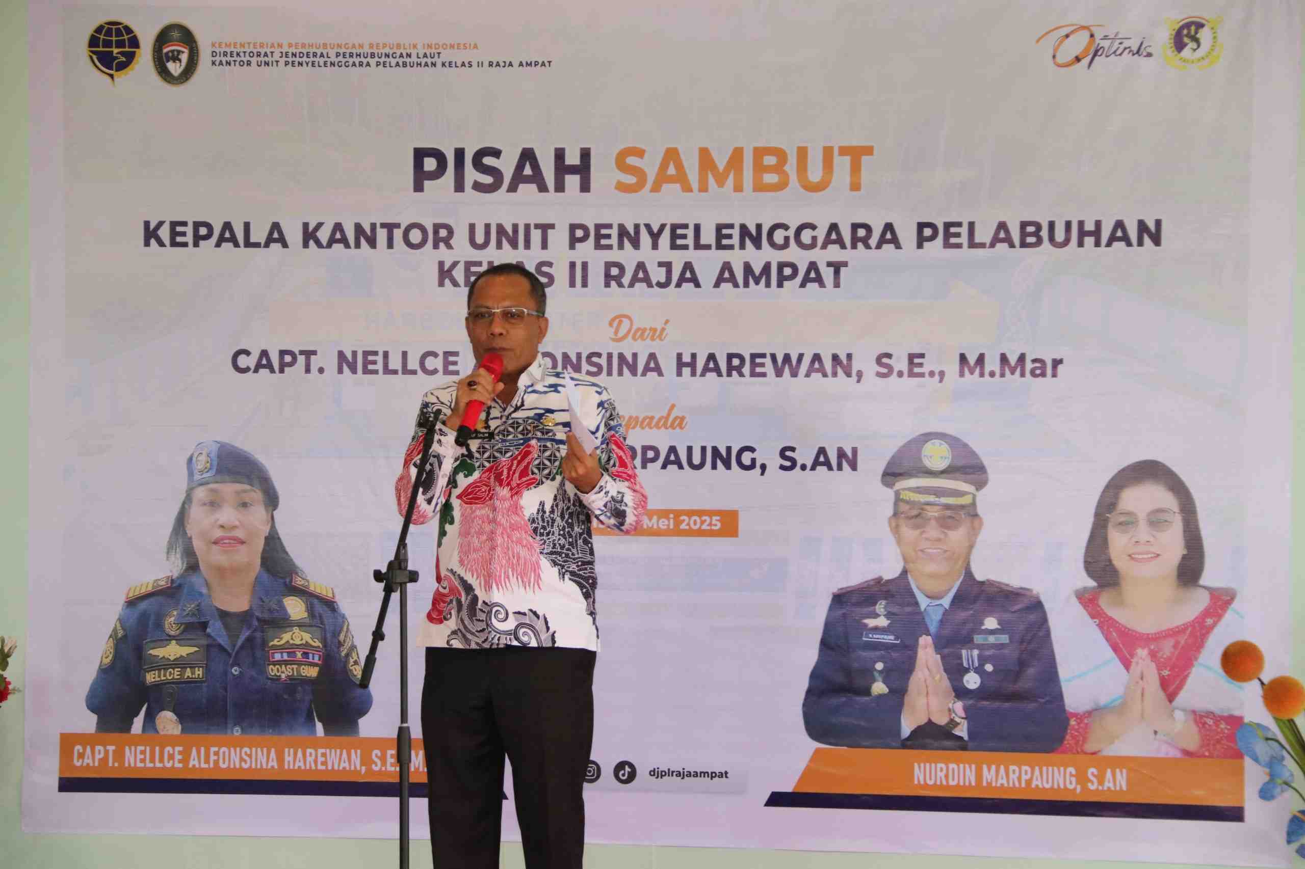 Kepala Pelabuhan Raja Ampat Baru Didorong meningkatkan Kemajuan Daerah dan Sektor Pariwisata
