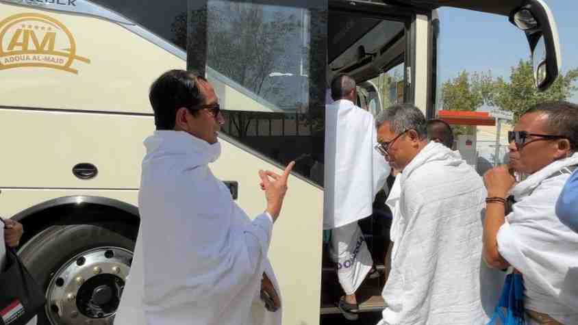Menag Tinjau Langsung Persiapan Wukuf Jemaah Haji Indonesia di Arafah