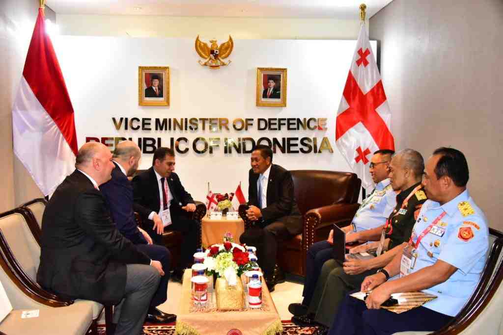 RI-Georgia Perkuat Hubungan Pertahanan: Wamenhan Donny Taufanto Terima Kunjungan Wamenhan Georgia