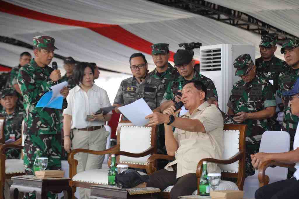 Menhan Tinjau Kesiapan Indo Defence 2024, Soroti Inovasi Anak Bangsa di Bidang Pertahanan