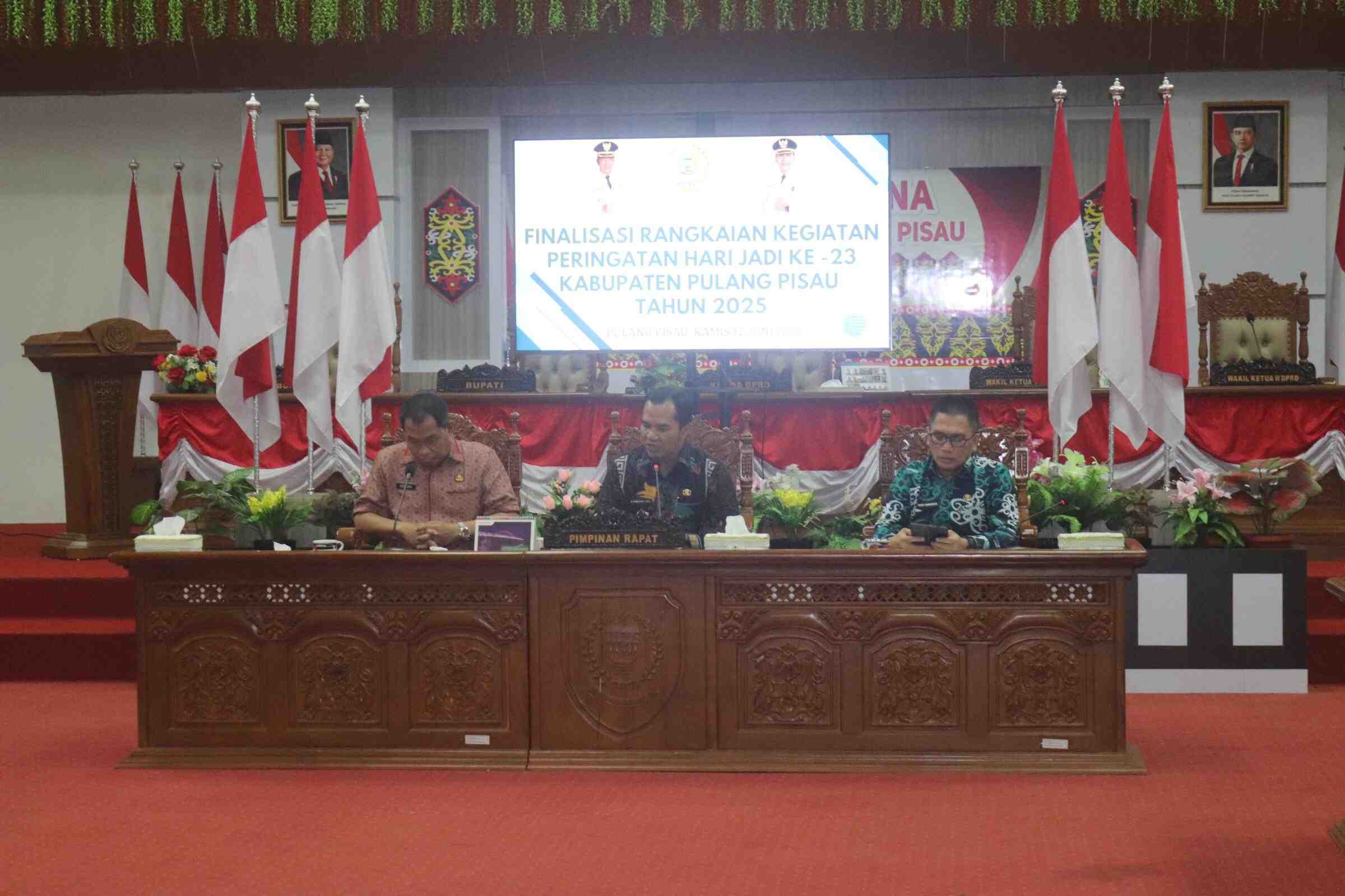 Menuju 2 Juli 2025, Pemkab Pulang Pisau Finalisasi Peringatan Hari Jadi yang Meriah