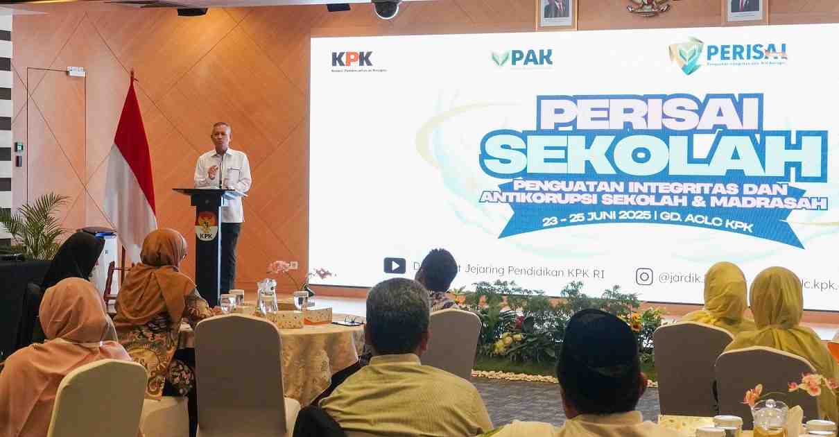 KPK Kuatkan Sekolah sebagai Benteng Antikorupsi lewat PERISAI 2025