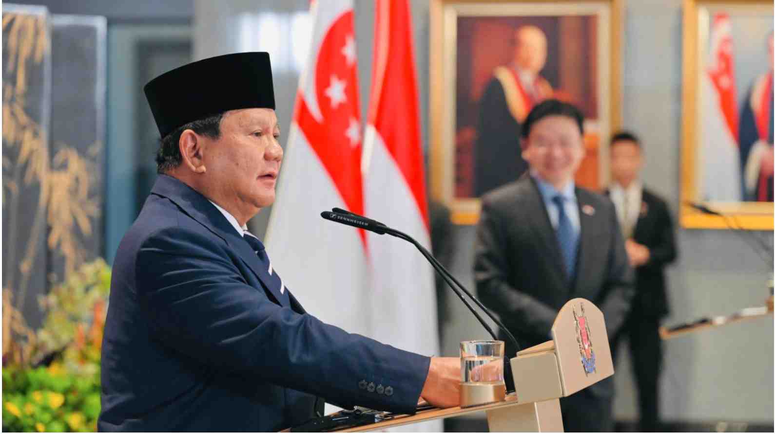 Indonesia-Singapura Kompak Dukung Perdamaian Regional dan Global