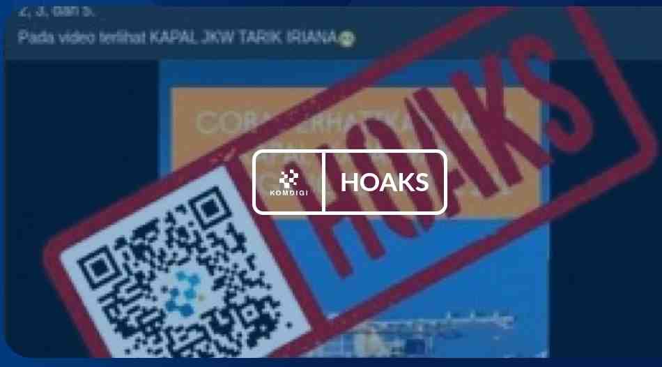 [HOAKS] Nama Kapal JKW Mahakam dan Dewi Iriana Mengangkut Nikel dari Pulau Gag di Kawasan Raja Ampat