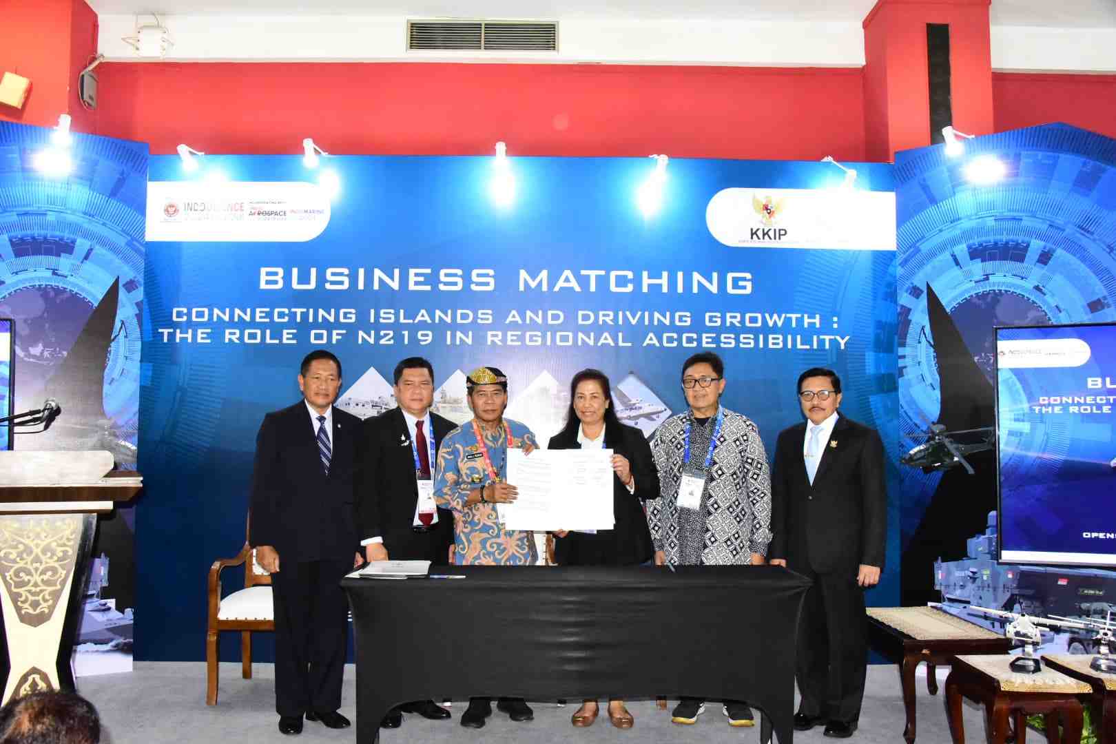 Business Matching N219 Dorong Konektivitas Wilayah dan Pengembangan Industri Pertahanan