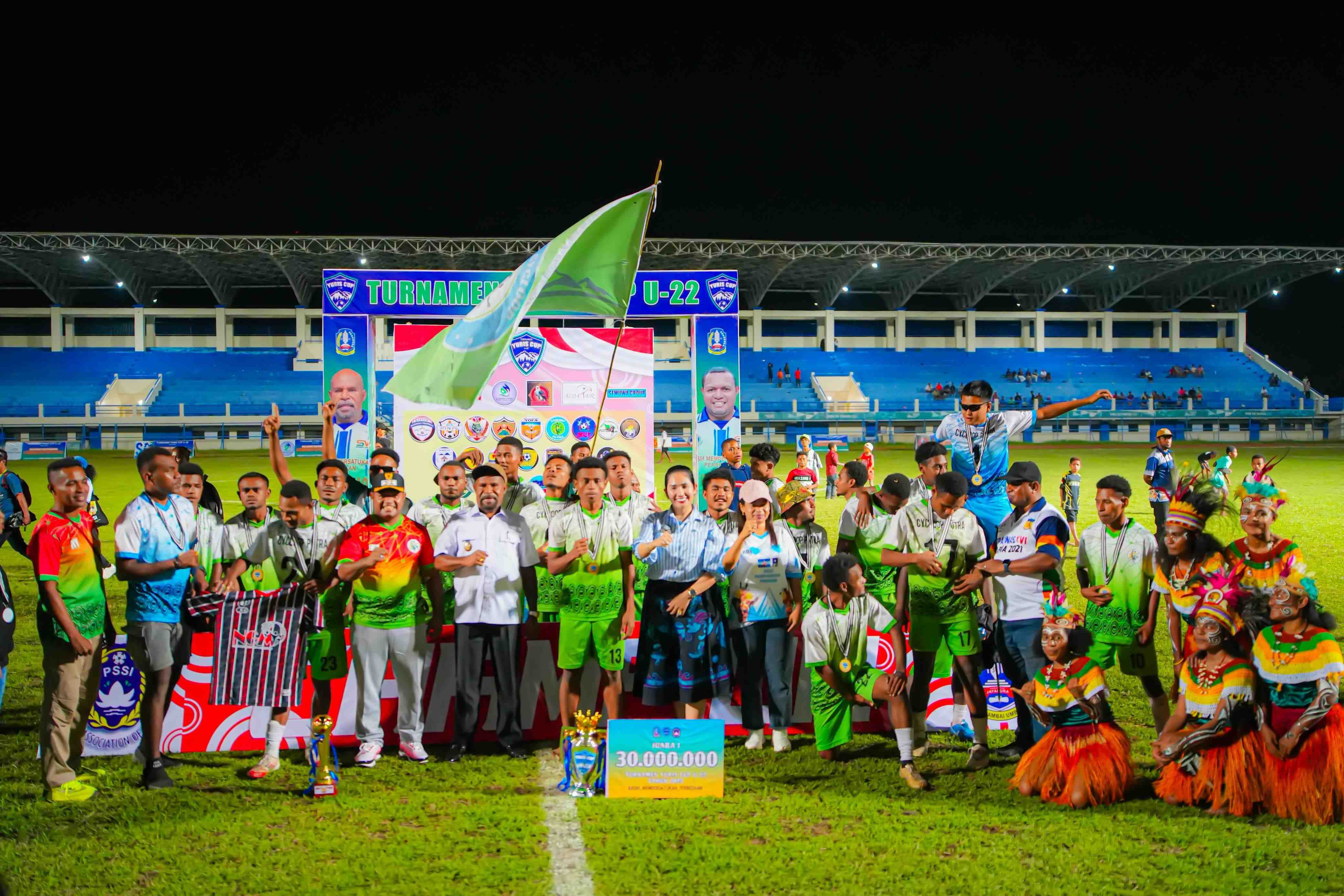 Jayapura Kembali Berdenyut: Yuris Cup U-22 Jadi Titik Awal Kebangkitan Olahraga