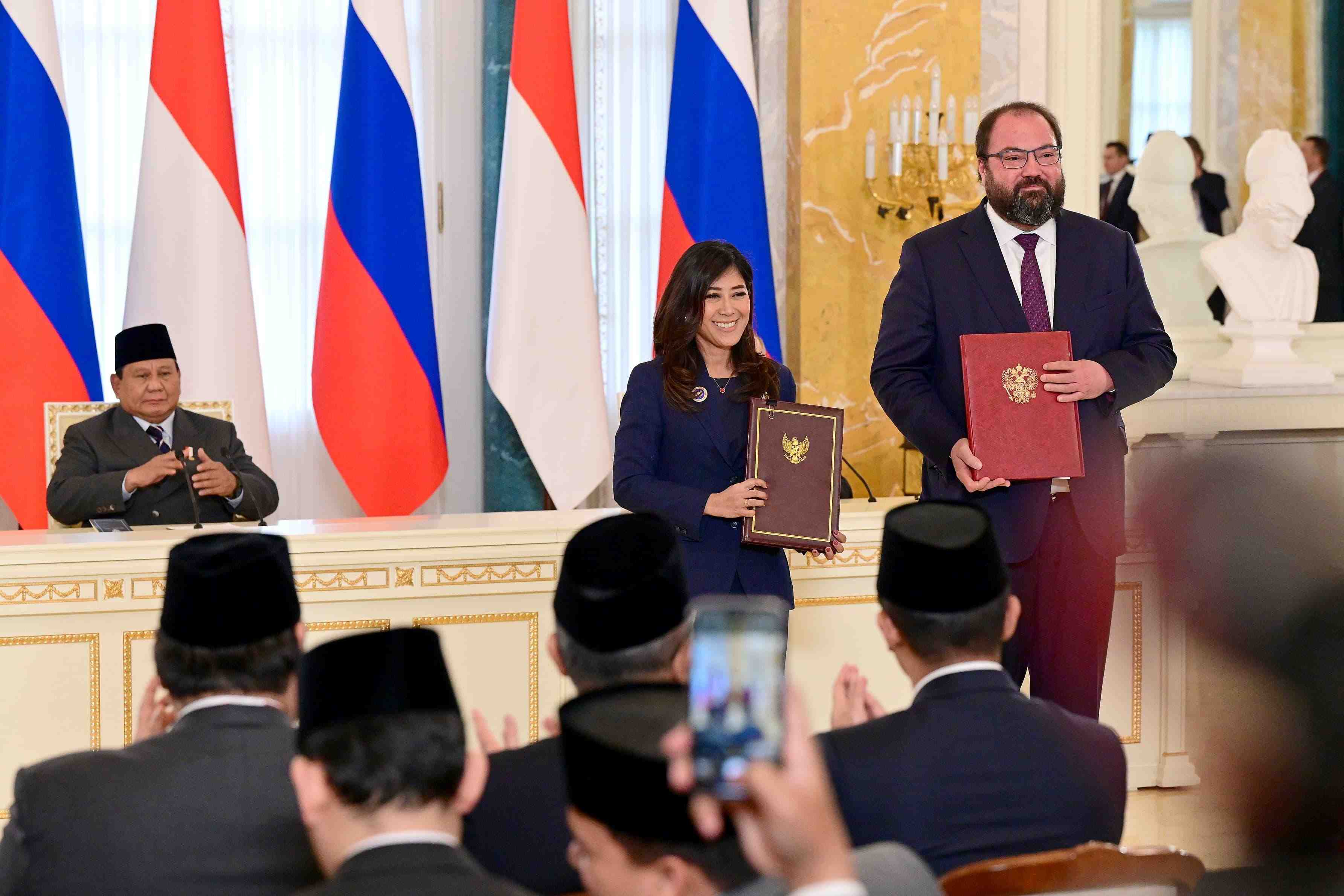 [SIARAN PERS] Disaksikan Prabowo-Putin, Menkomdigi Perkuat Diplomasi Digital lewat MoU dengan Rusia