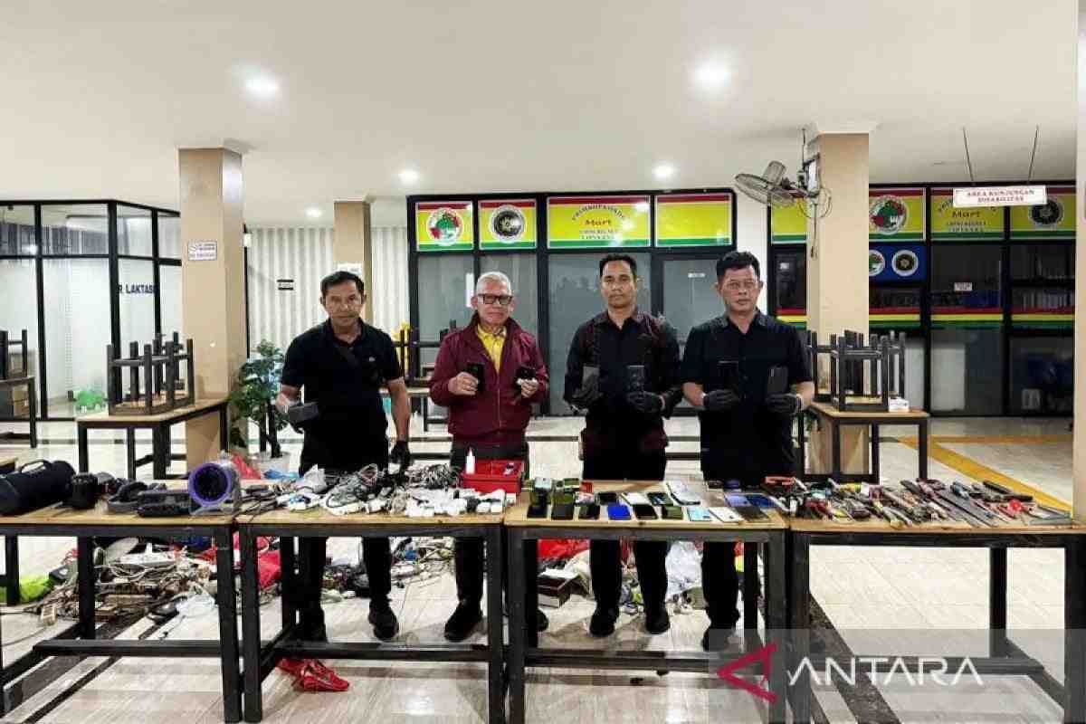 Sidak Lapas Cipinang, Ditjenpas Sita Ponsel