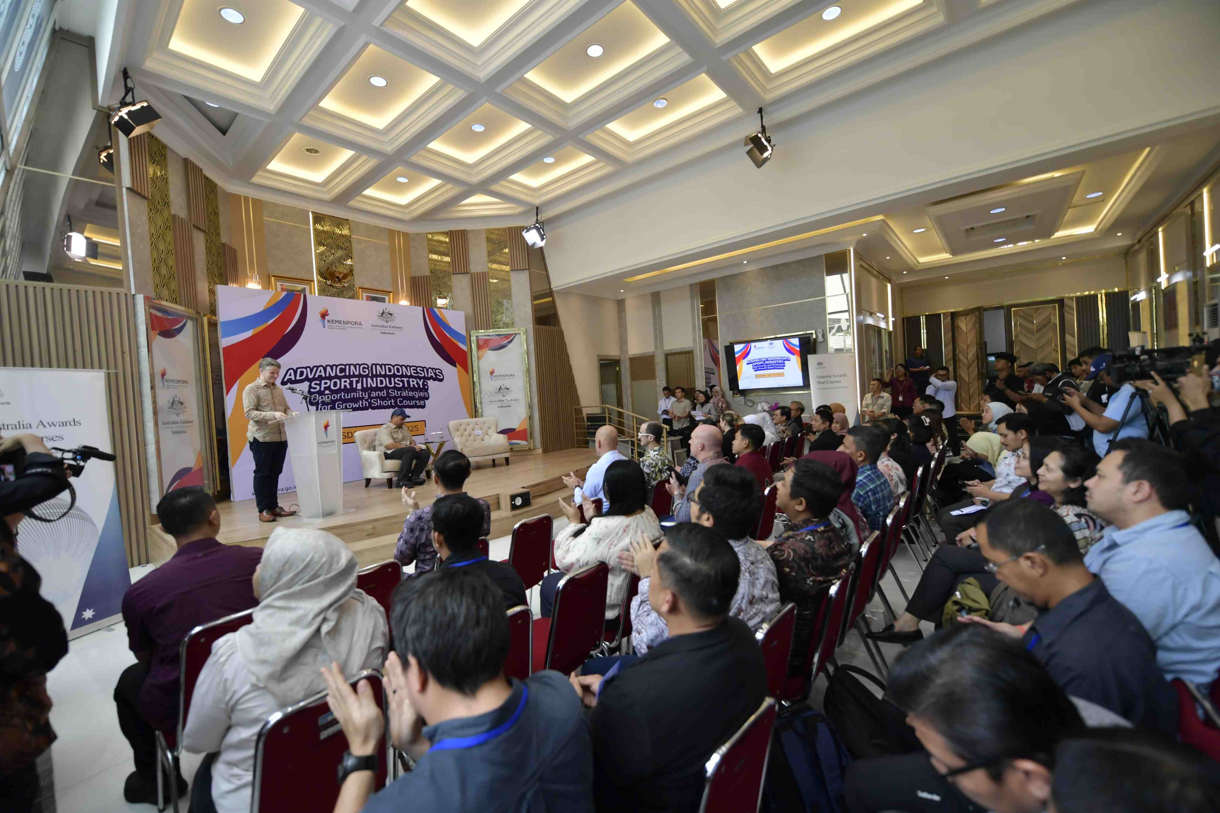 Menpora RI dan Dubes Australia Luncurkan Program Beasiswa Singkat untuk Majukan Industri Olahraga