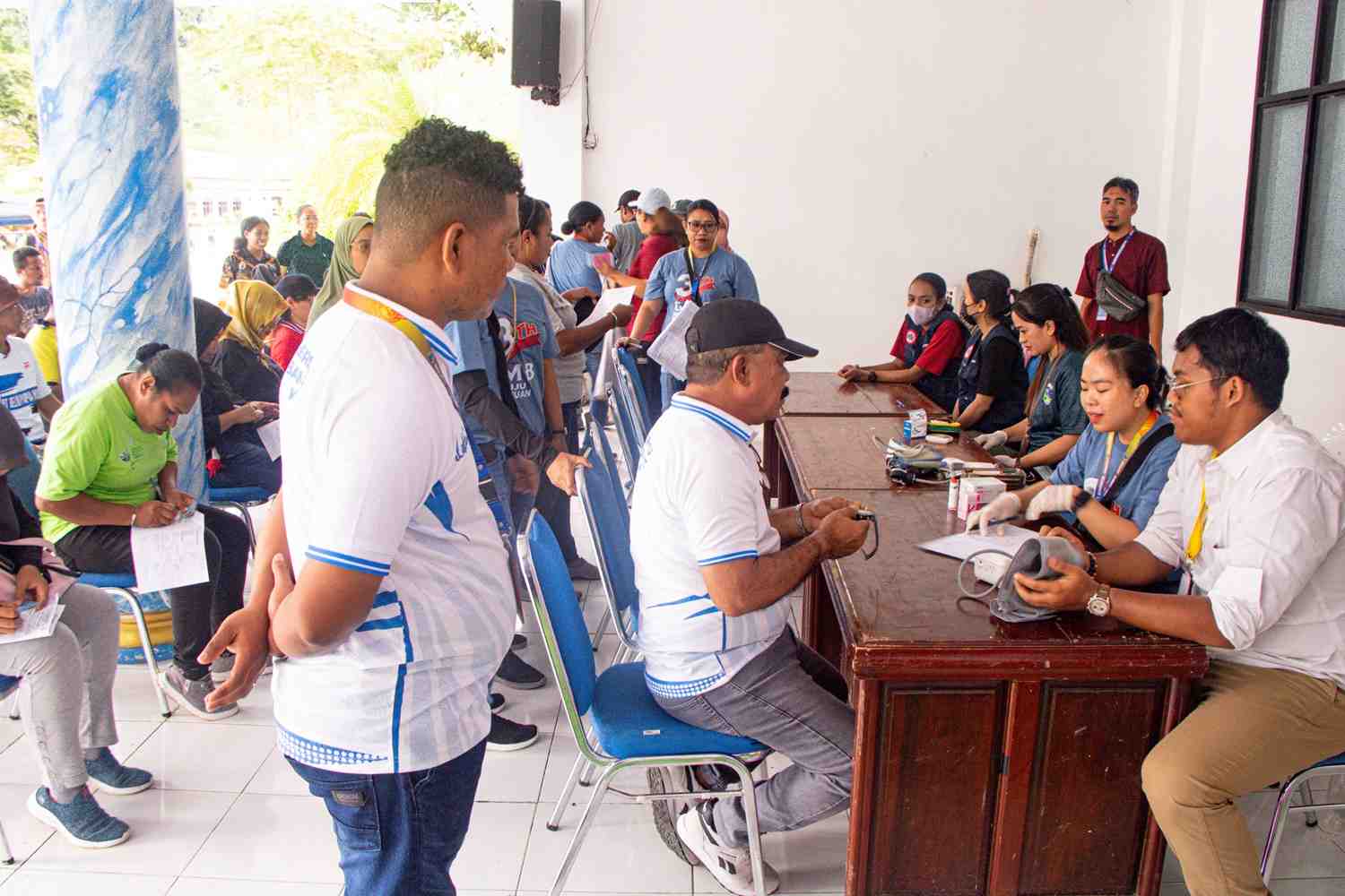 Rayakan HUT Ketiga, Garda Muda Betkaf Gelar Donor Darah di Kantor Bupati Raja Ampat