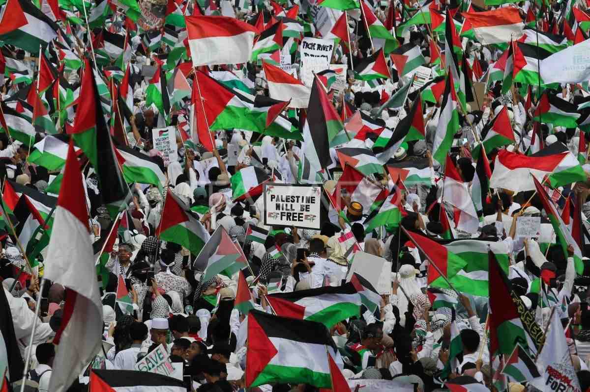 Simfoni Solidaritas Persaudaraan tak Berbatas Indonesia-Palestina lewat 10.000 Ton Beras