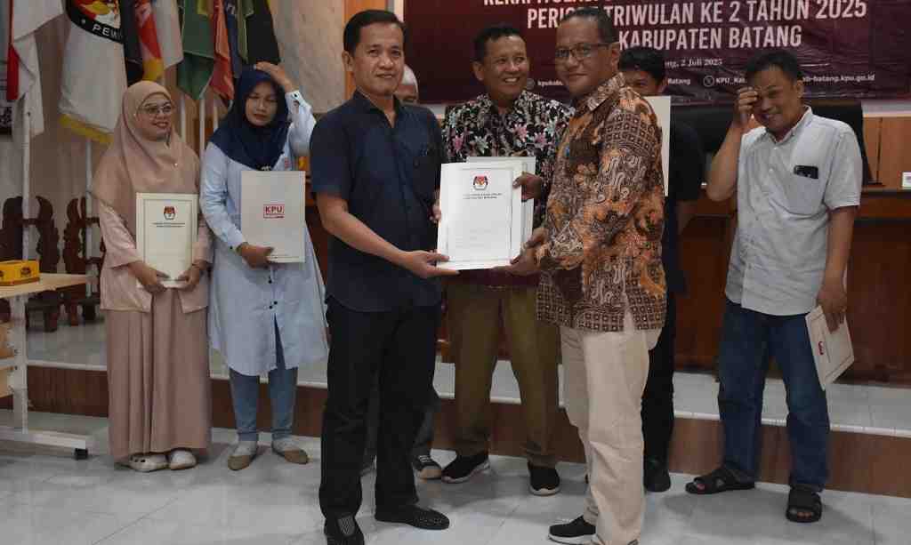 KPU Batang Tegaskan Komitmen Pemutakhiran Data yang Akurat
