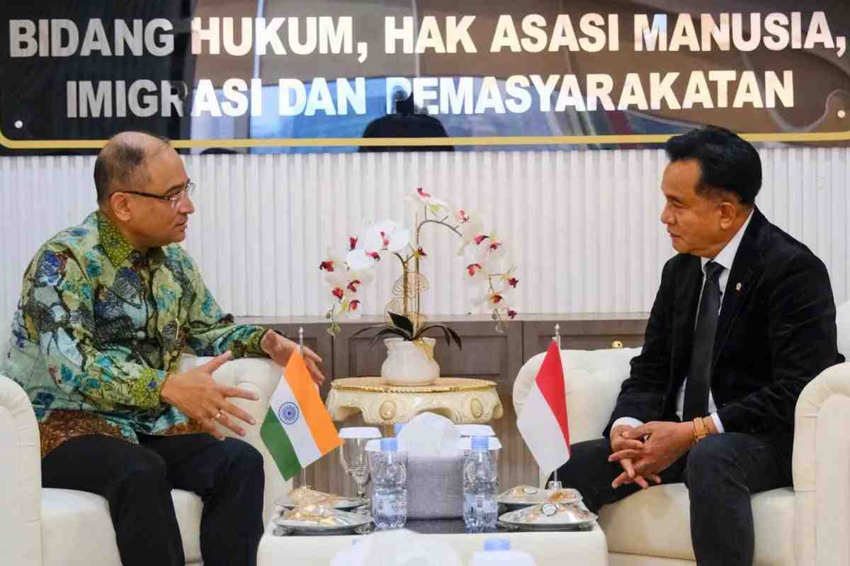 Pemindahan Napi, Menko Kumham Imipas Minta Dubes India Ajukan Permohonan