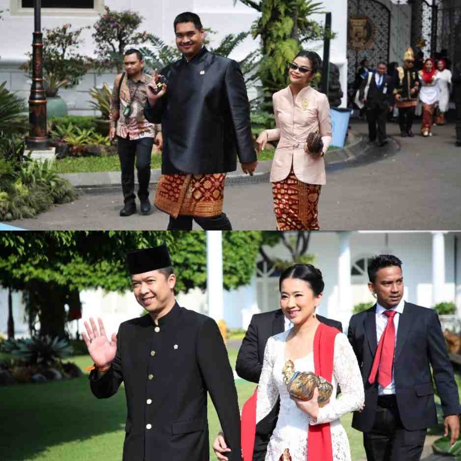 Ikuti Upacara HUT Ke-80 RI di Istana, Menpora Dito dan Wamenpora Taufik Kenakan Pakaian Adat Nusantara