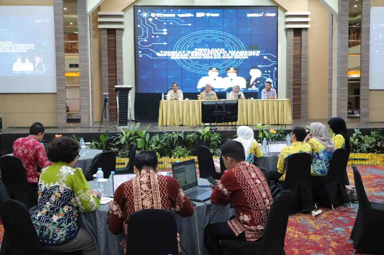 Kalsel Jadi Provinsi Pertama Gelar Penilaian Serentak Keamanan Informasi di 13 Kabupaten/Kota
