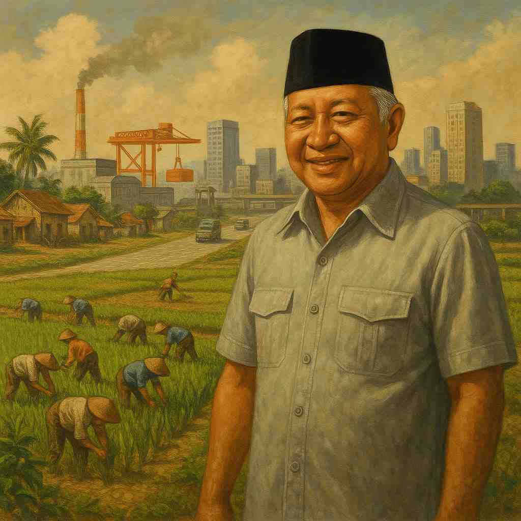 Prabowo Kenang Soeharto sebagai Pilar Pembangunan Ekonomi Indonesia