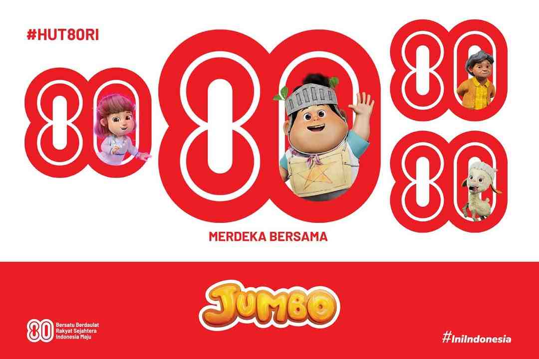 Karya Animasi Indonesia Ramaikan Karnaval dan Mall di HUT RI ke-80