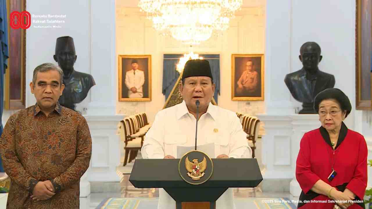 Presiden Prabowo Imbau Rakyat Tenang dan Jangan Mau Diadu Domba