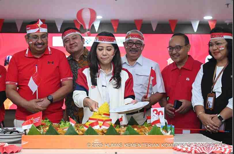 [SIARAN PERS] Menyambut HUT ke-80 RI, Menkomdigi: Koneksi Digital Menyatukan Bangsa