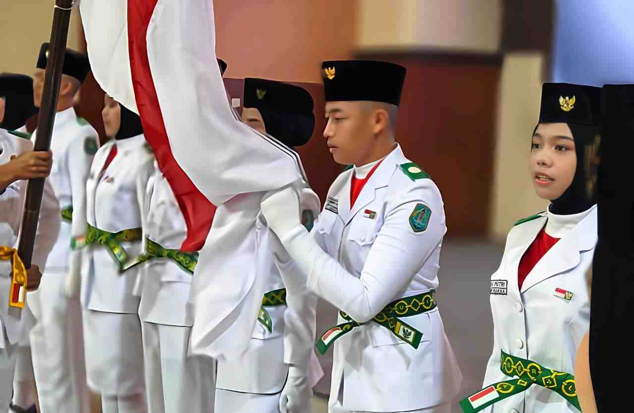 Wabup HSU Kukuhkan 36 Anggota Paskibraka 2025