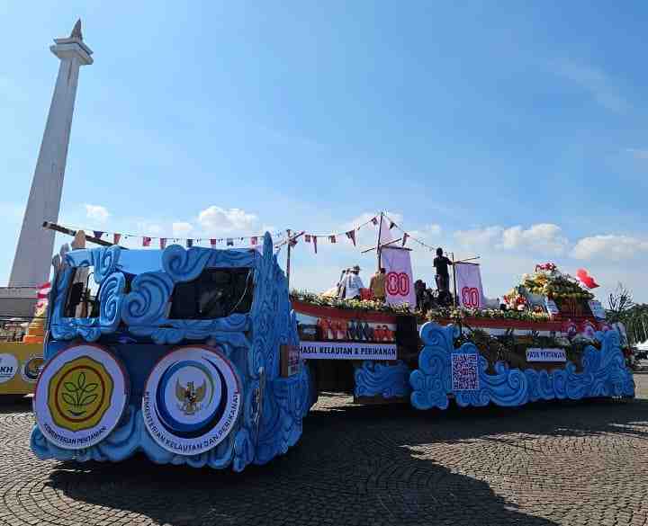 Kementan-KKP Hadirkan Simbol Kedaulatan Pangan dan Ekonomi Biru