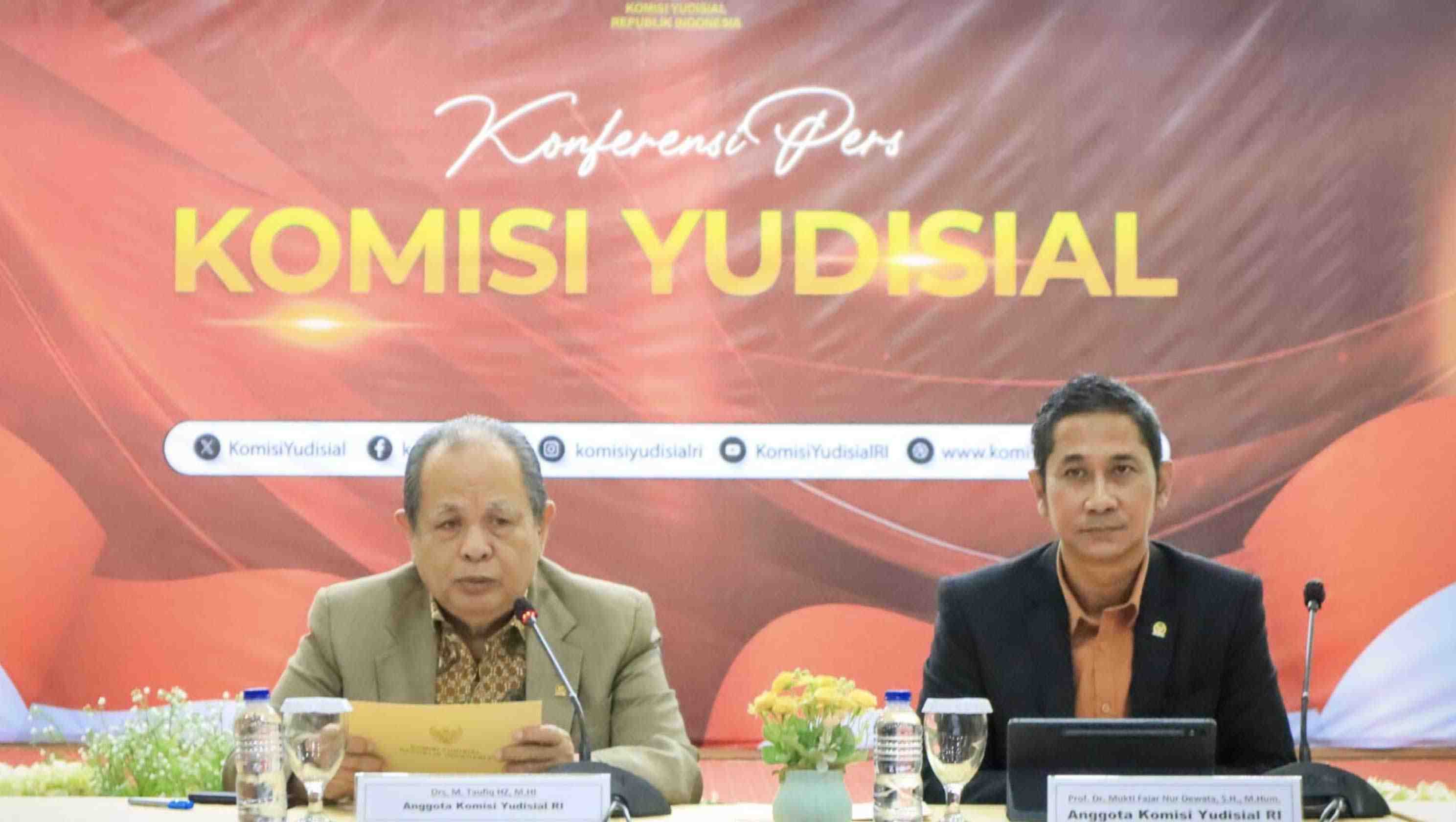 KY Usulkan 13 Calon Hakim Agung dan tiga Hakim ad hoc HAM ke DPR