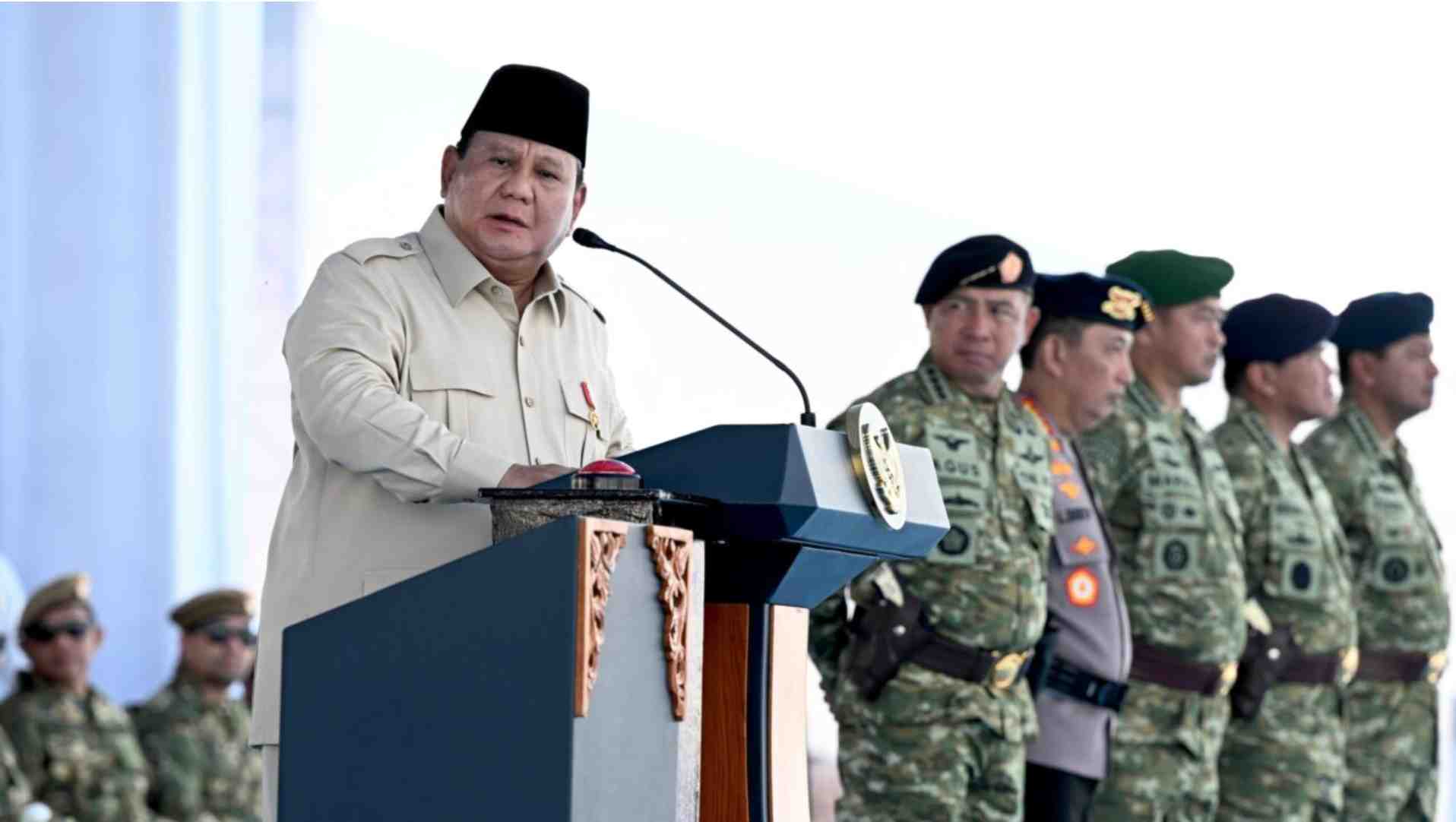 Presiden Tegaskan Pertahanan Rakyat Semesta untuk Jaga NKRI