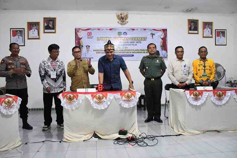 Bupati Pulang Pisau Harap Melalui Lomba Cerdas Cermat Cetak Generasi Hebat