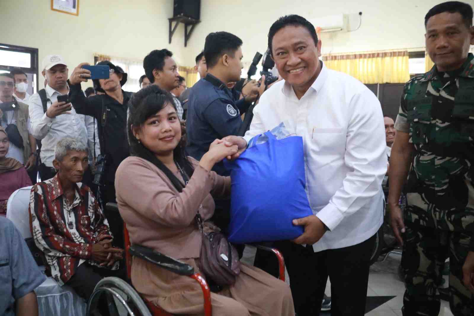 HUT ke-80 Kemerdekaan RI, Pemprov Kalteng Laksanakan Anjangsana ke Panti Sosial Bina Remaja 